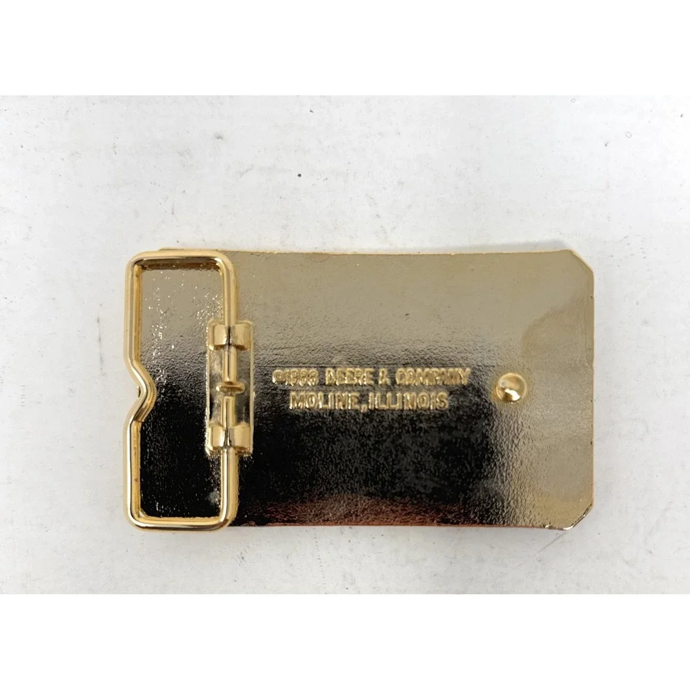 Vintage 1988	John Deere‎ Day Belt Buckle Deere & Co Moline Illinois